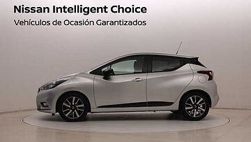 Nissan Micra 1.0 IG-T 68KW N-DESIGN BLACK 92 5P Platinum Silver Metalizado